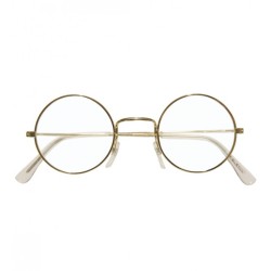 LUNETTE RONDE OR 