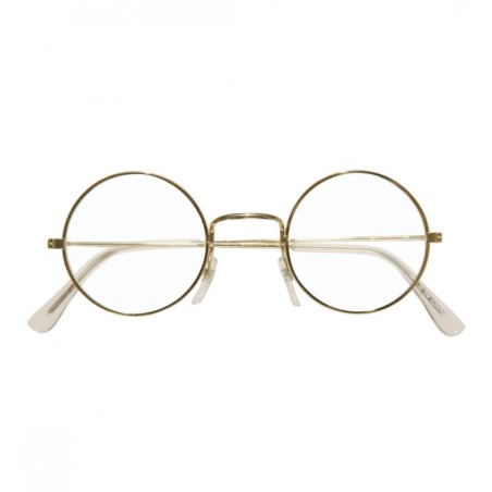 LUNETTE RONDE OR 