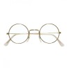 LUNETTE RONDE OR 