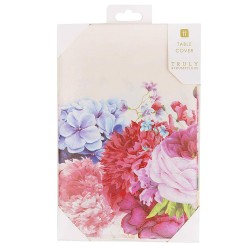 NAPPE EN PAPIER TEA PARTY 120 CM X 180 CM