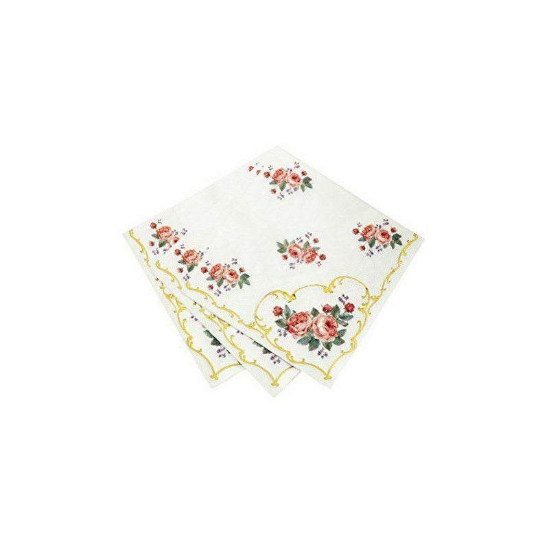 20 SERVIETTES TEA PARTY 33 X 33 CM 20 SERVIETTES TEA PARTY 33 X 33 CM