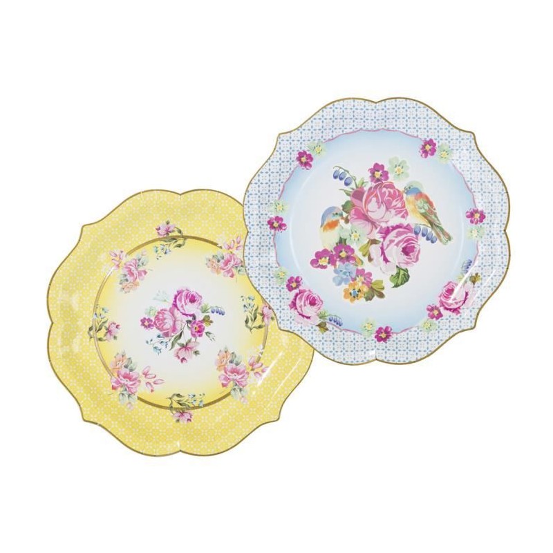 4 ASSIETTES DE PRESENTATIONS ROMANTIQUES 31 CM 4 ASSIETTES DE PRESENTATIONS ROMANTIQUES 31 CM