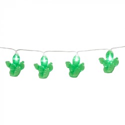 GUIRLANDE LUMINEUSE LED AVEC DES CACTUS 140 CM 