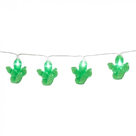 GUIRLANDE LUMINEUSE LED AVEC DES CACTUS 140 CM 