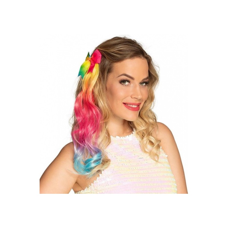 EXTENSION DE CHEVEUX ARC-EN-CIEL