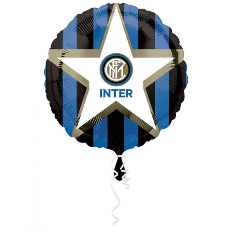 BALLON METALLIQUE INTER DE MILAN 43 CM BALLON METALLIQUE INTER DE MILAN 43 CM