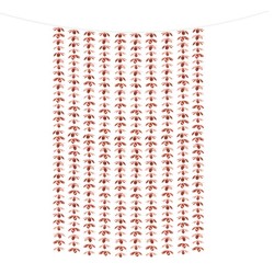 RIDEAU DECORATIFE FLEURS ROSE GOLD 100 X 210 CM 