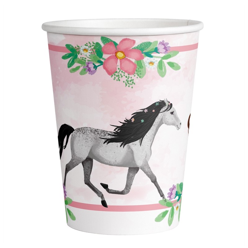 8 GOBELETS MON CHEVAL 250 ML 8 GOBELETS MON CHEVAL 250 ML