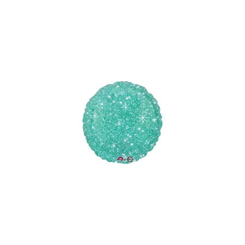 BALLON METALLIQUE ROND SCINTILLANT VERT 43 CM BALLON METALLIQUE ROND SCINTILLANT VERT 43 CM