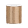 RUBAN SATIN OR CLAIR 100 MM X 25 M