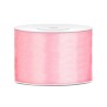 RUBAN SATIN ROSE CLAIR 50 MM X 25 M