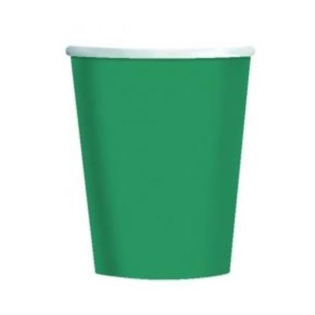 8 GOBELETS VERT FORET 266 ML 