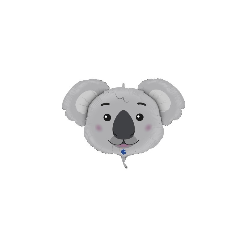 BALLON METALLIQUE TETE KOALA 14" BALLON METALLIQUE TETE KOALA 14"