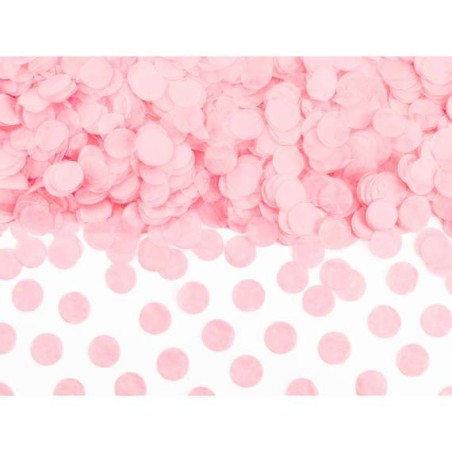 CONFETTIS ROSE 5 CM 