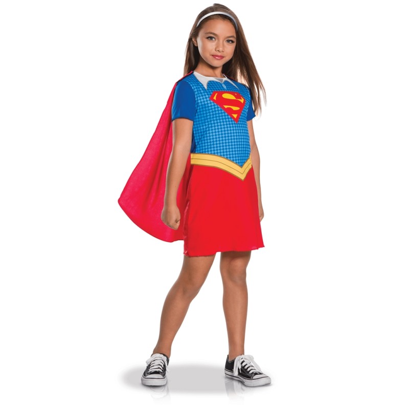 DEGUISEMENT FILLE SUPERGIRL TAILLE 3-4 ANS DEGUISEMENT FILLE SUPERGIRL TAILLE 3-4 ANS