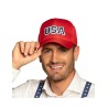 CASQUETTE ROUGE USA 