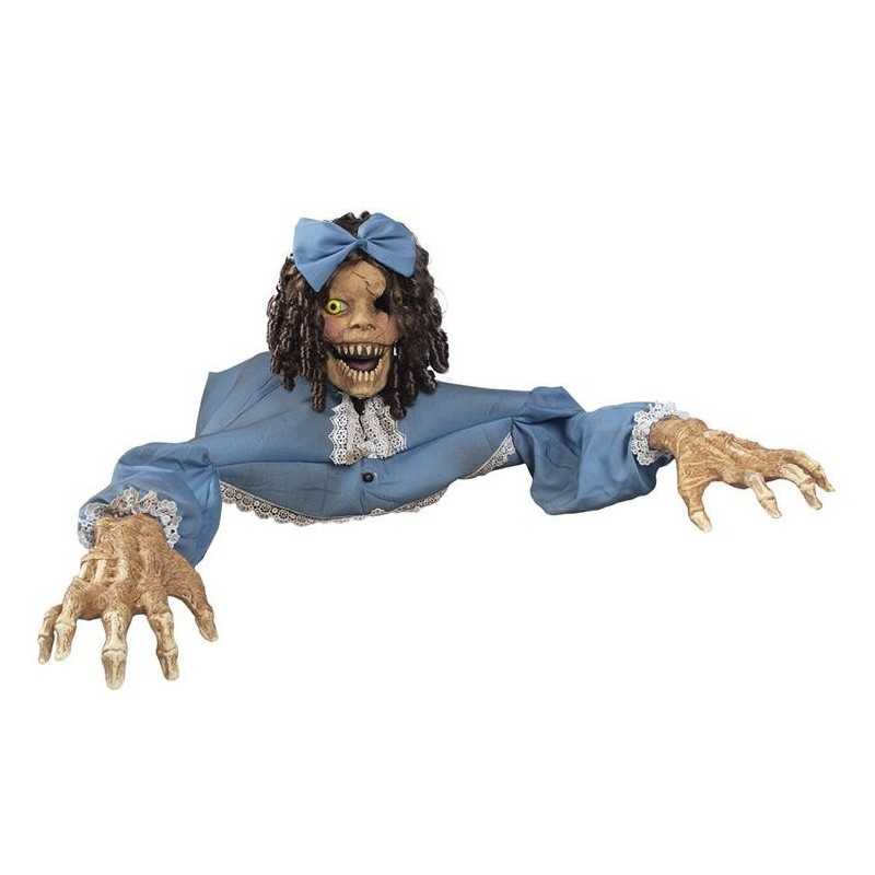 DECORATION HALLOWEEN FILLE RAMPANTE EFFRAYANTE 125 CM DECORATION HALLOWEEN FILLE RAMPANTE EFFRAYANTE 125 CM