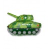 BALLON METALLIQUE TANK MILITAIRE 80 X 65 CM 