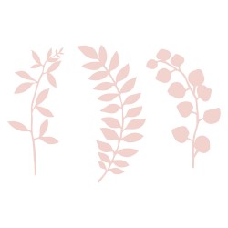 9 DECORATION BRANCHE NUDE ROSE GOLD