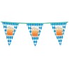 GUIRLANDE FANIONS OKTOBERFEST OU FETE DE LA BIERE 6 M 