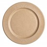 8 ASSIETTES RONDES COMPOSTABLE 21 CM 