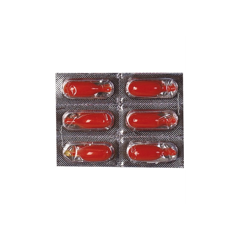 6 CAPSULES DE FAUX SANG LIQUIDE 6 CAPSULES DE FAUX SANG LIQUIDE
