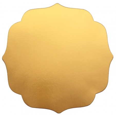 6 SETS DE TABLE BRILLANTS OR