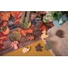 DECORATIONS A PARSEMER AUTOMNE BOITE DE 27 PIECES