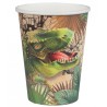 10 GOBELETS DINOSAURE 250 ML