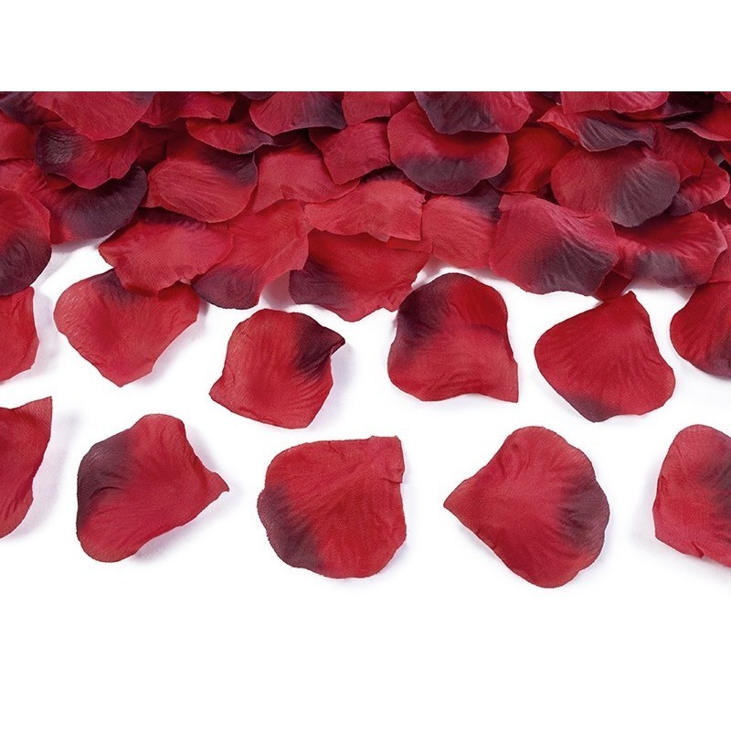 PETALES DE ROSE ROUGE 5 CM PETALES DE ROSE ROUGE 5 CM