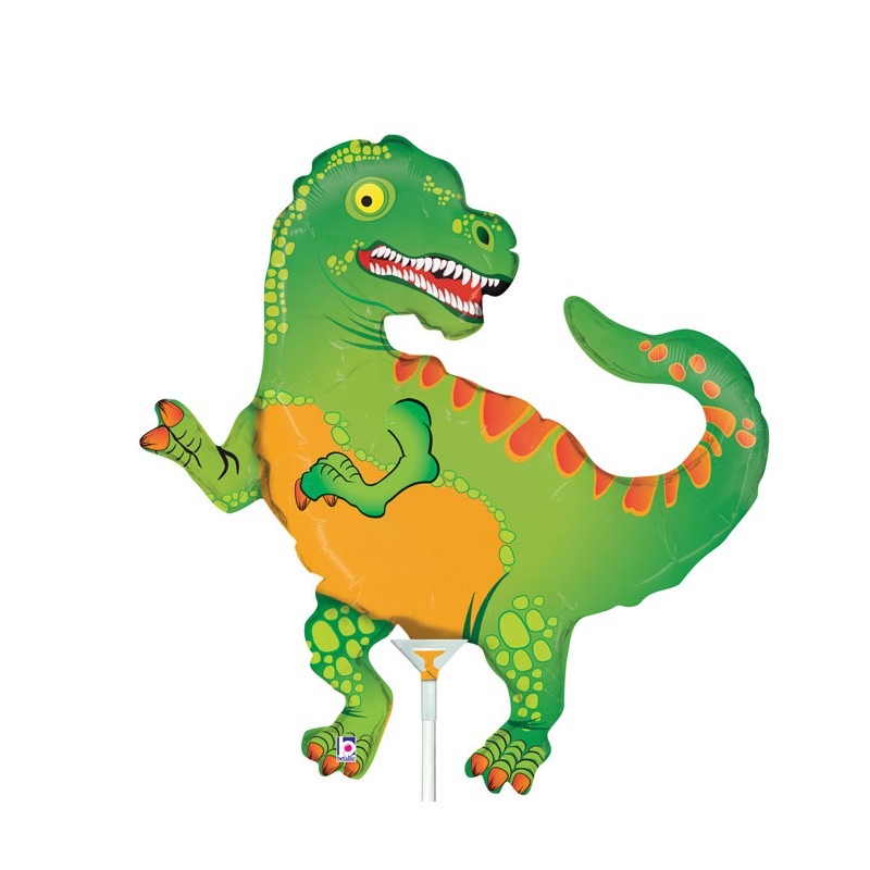 BALLON METALLIQUE DINOSAURES T-REX 26 CM BALLON METALLIQUE DINOSAURES T-REX 26 CM