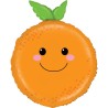 BALLON METALLIQUE FRUIT ORANGE 66 CM 