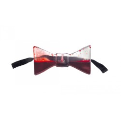 NOEUD PAPILLON AVEC FAUX SANG 