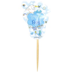PICS A GATEAU PIED IT'S A BOY BLEU 