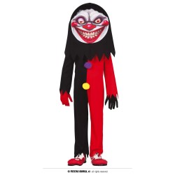 DEGUISEMENT CLOWN MECHANT TAILLE 7-9 ANS