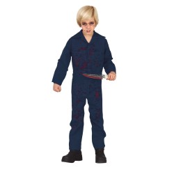 DEGUISEMENT ENFANT HALLOWEEN MEURTRIER TAILLE 5-6 ANS 