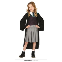 DEGUISEMENT ETUDIANTE EN MAGIE VERT TAILLE 7-9 ANS 