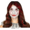 BIJOUX OU STRASS DE VISAGE CLOWN ROUGE