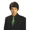 PERRUQUE HOMME NOIR COUPE COURTE