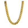 COLLIER CHAINE EN OR BLING BLING 