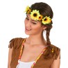 COURONNE DE FLEURS TOURNESOLS 