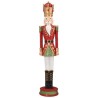 FIGURINE ROI CASSE NOISETTES EN RESINE LAQUEE ET PAILLETEE 56 CM