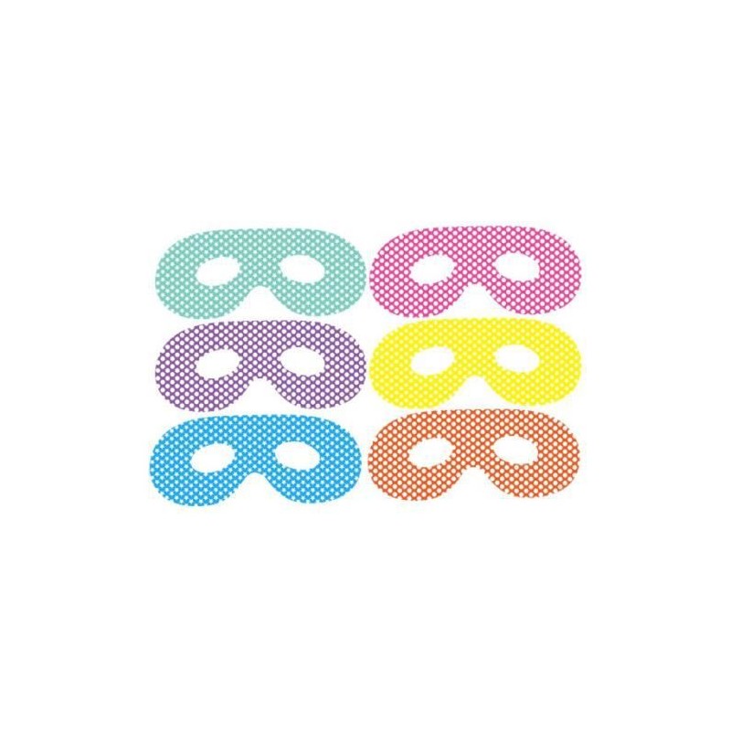 6 LOUPS CARTON HAPPY COLOR 6 LOUPS CARTON HAPPY COLOR