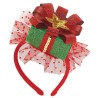 SERRE-TETE CADEAU ROUGE ET VERT