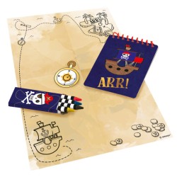 JEU PARTY CHASSE AU TRESORS 24 PIECES
