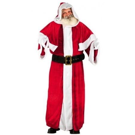DEGUISEMENT PERE NOEL EUROPEEN  VELOUR LUXE TAILLE UNIQUE