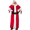 DEGUISEMENT PERE NOEL EUROPEEN  VELOUR LUXE TAILLE UNIQUE