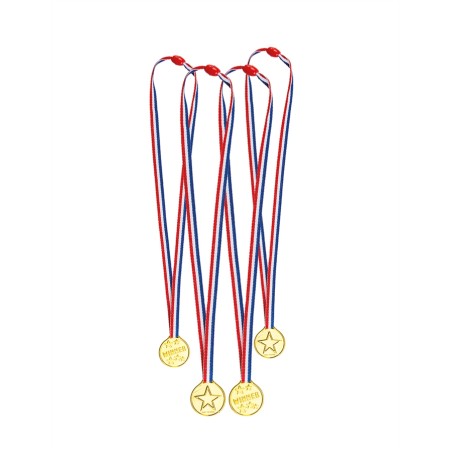 4 MINI MEDAILLES TRICOLORES 