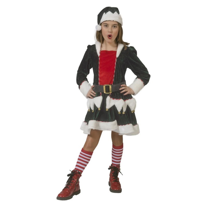 DEGUISEMENT LUTIN DE NOEL FILLE TAILLE 128 DEGUISEMENT LUTIN DE NOEL FILLE TAILLE 128