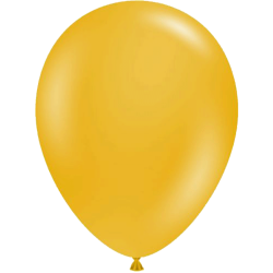 BALLON LATEX MOUTARD 12" 